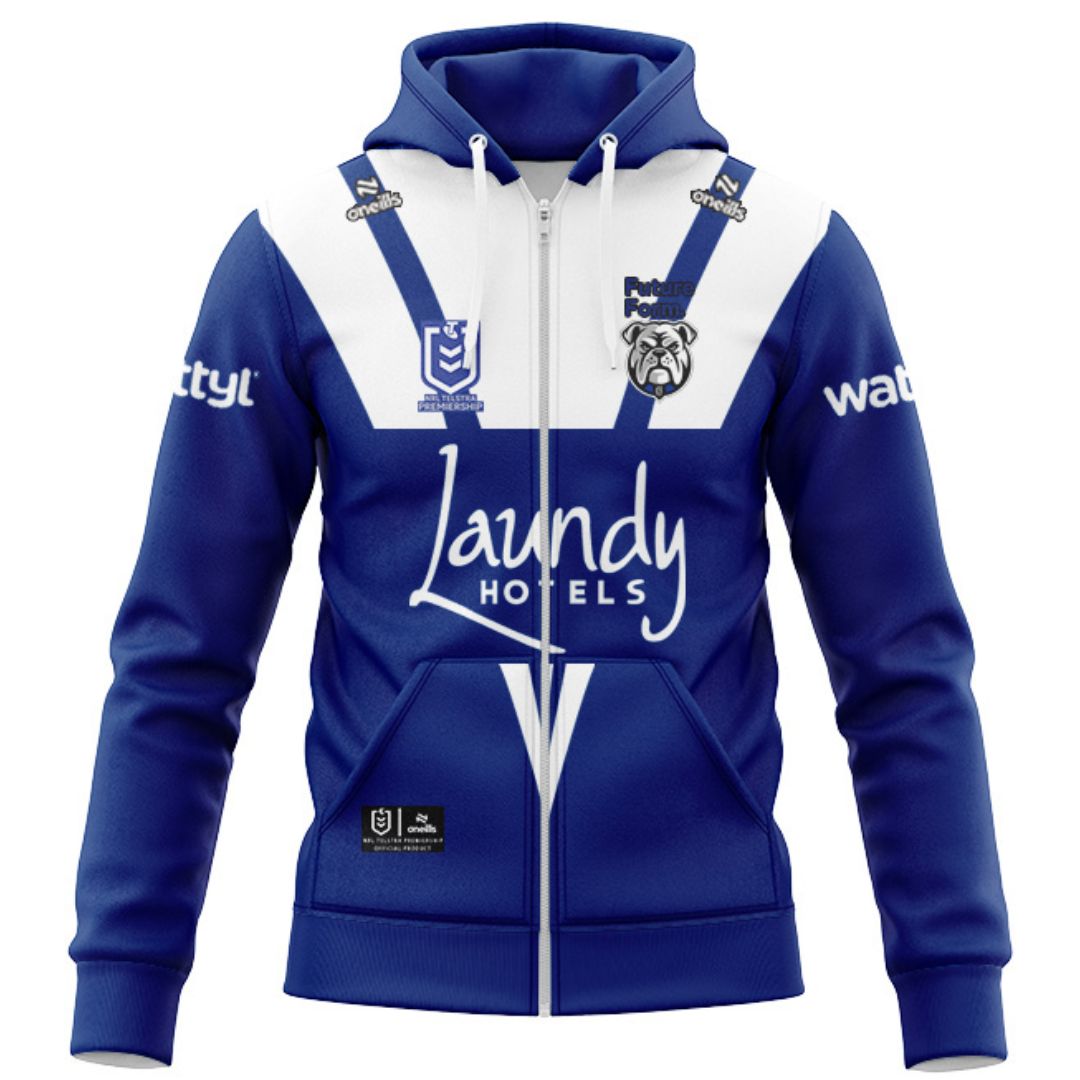 Canterbury Bankstown Bulldogs 2026 Away Zipper Hoodie