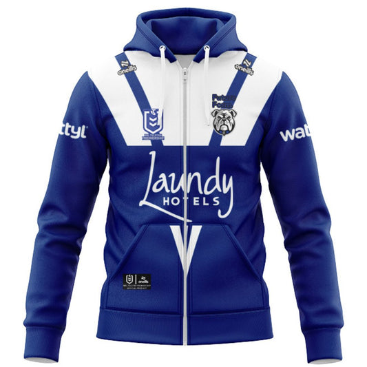 Canterbury Bankstown Bulldogs 2026 Away Zipper Hoodie