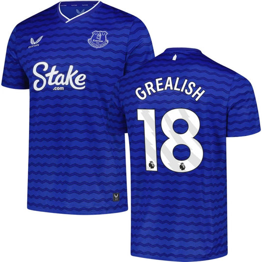 Everton 2025/26 Grealish #18 Home Jersey Shirt