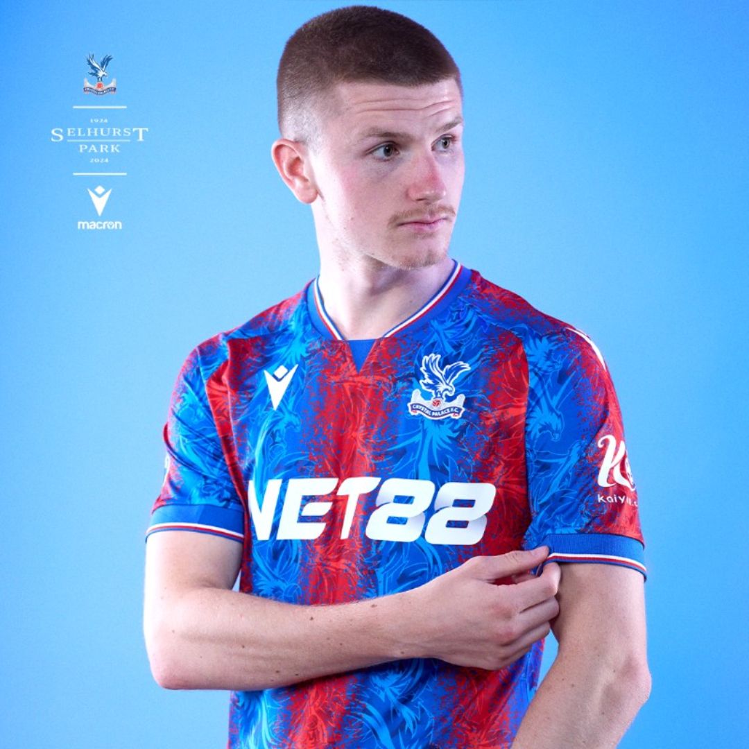 Crystal Palace 2024/25 Home Jersey Shirt Player's Edition
