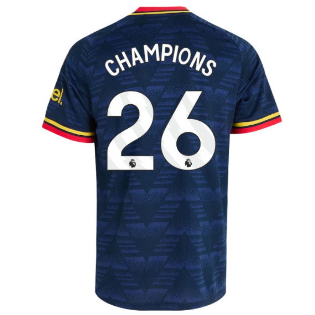 Arsenal Gunners 2026/27 Champions #26 Away Jersey Shirt
