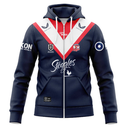 Sydney Roosters 2024 Home Hoodie with Zipper