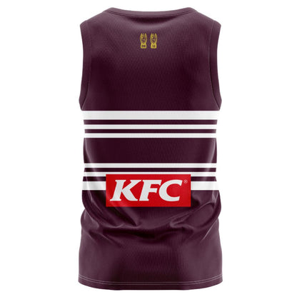Manly Warringah Sea Eagles 2026 Maroon Training Singlet