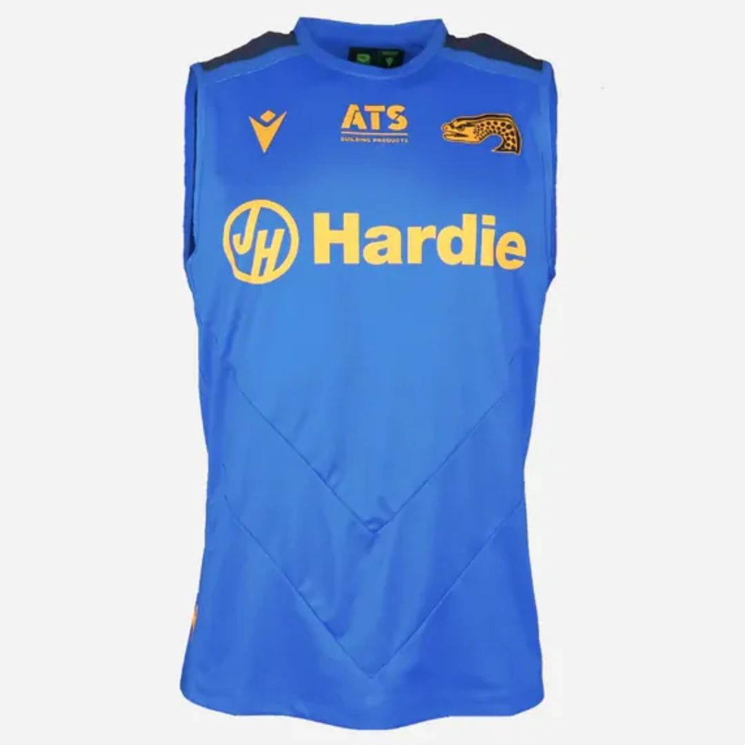 Parramatta Eels 2025 Blue Training Singlet