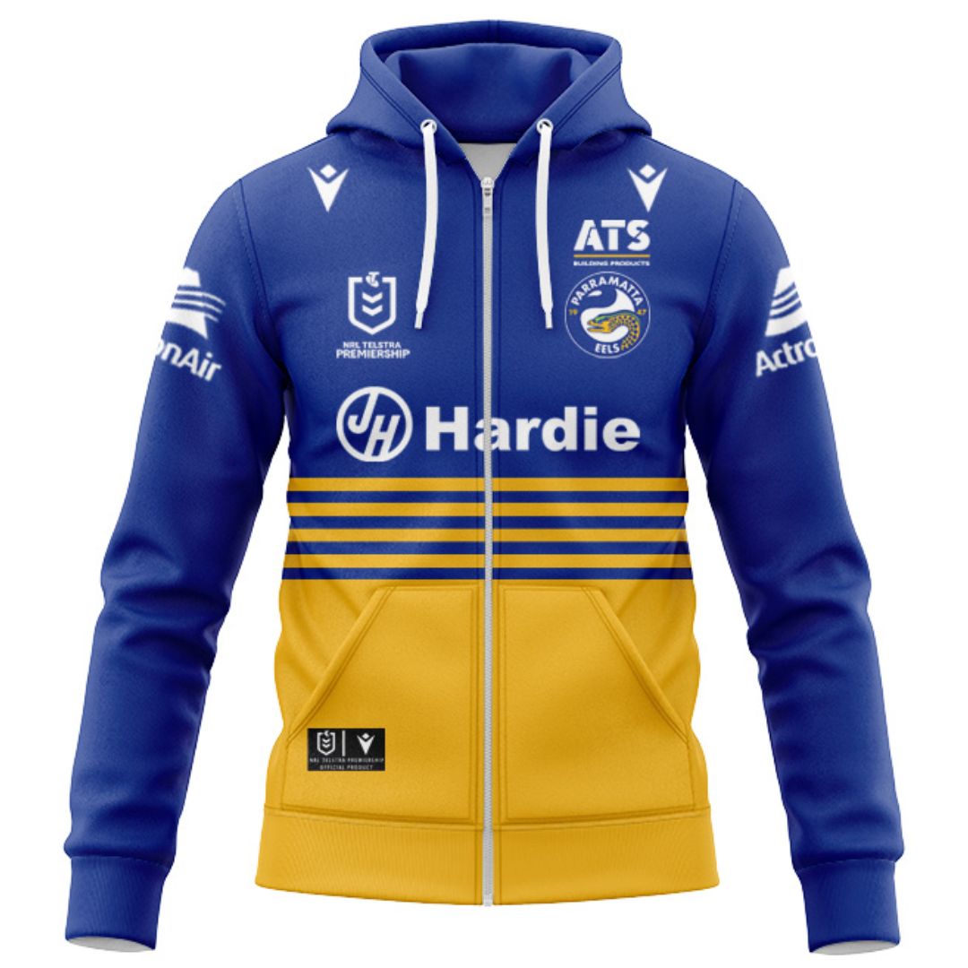 Parramatta Eels 2026 Home Hoodie with Zipper