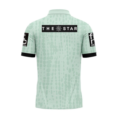 Brisbane Broncos 2025 Mint Green Training Polo Shirt