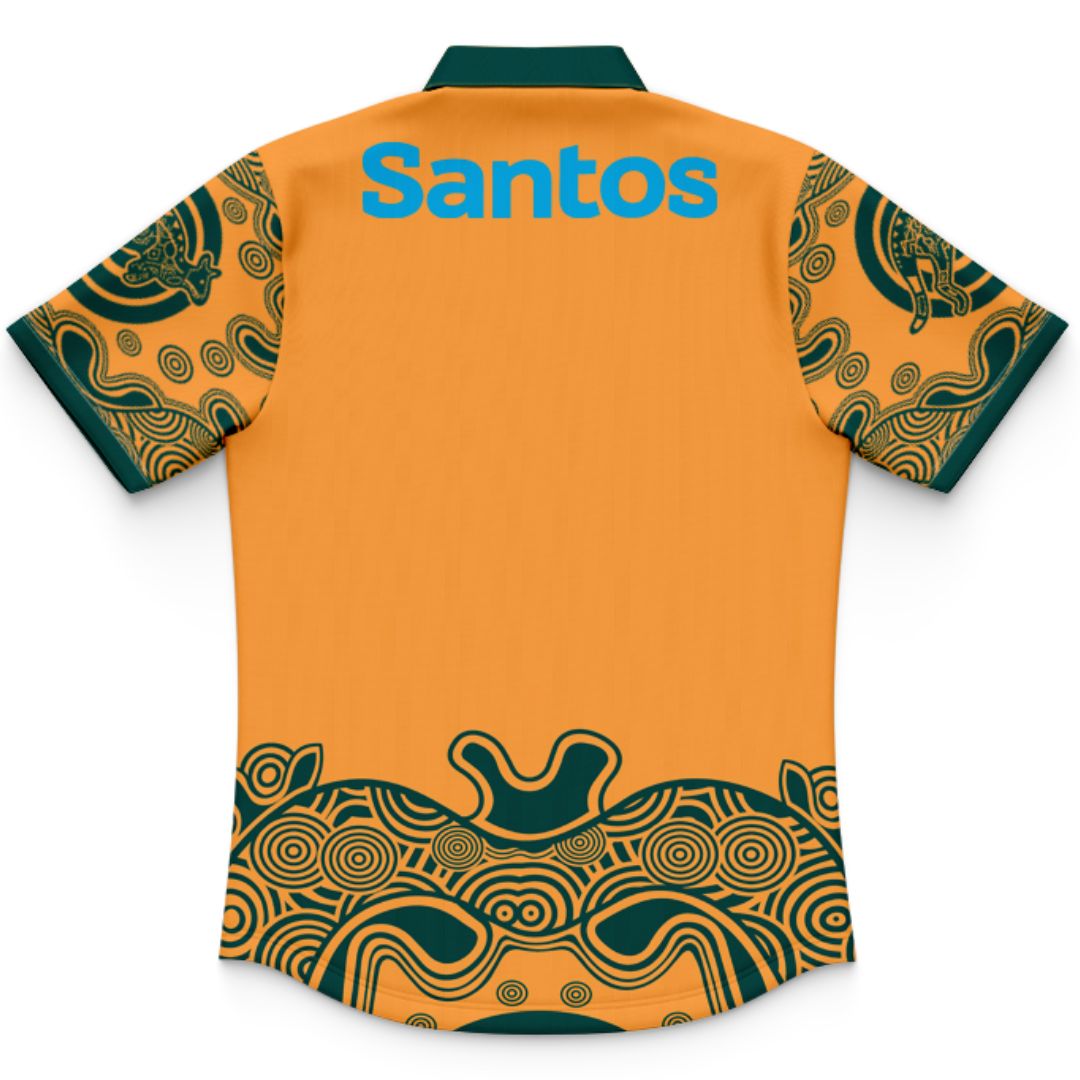 Australian Wallabies 2026 Kids First Nation Polo Shirt
