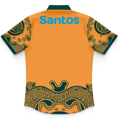 Australian Wallabies 2026 Kids First Nation Polo Shirt