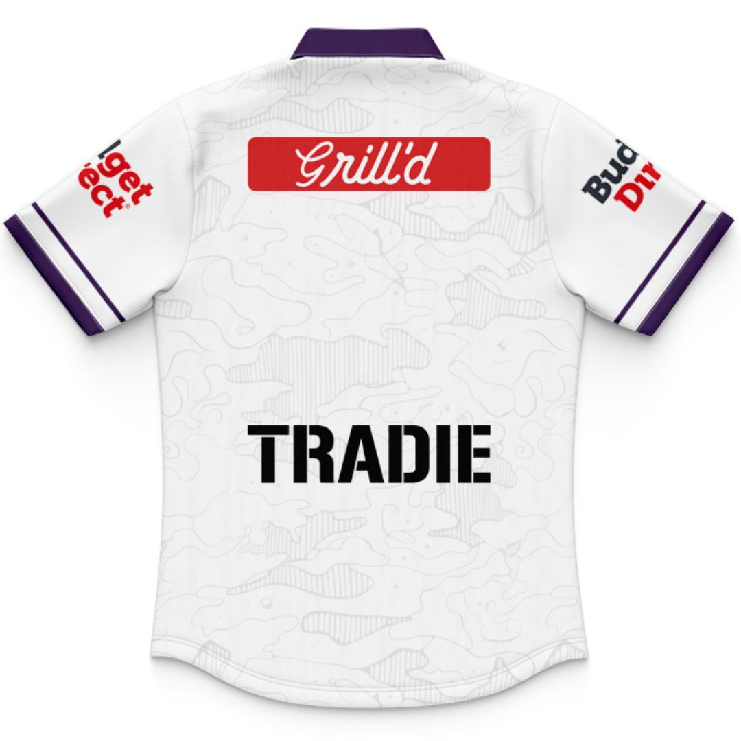 Melbourne Storm 2026 Kids Away Polo Shirt