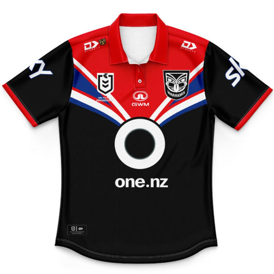 New Zealand Warriors 2026 Kids Kotahitanga Polo Shirt
