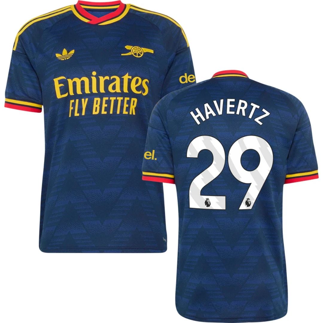 Arsenal Gunners 2026/27 Havertz #29 Away Jersey Shirt