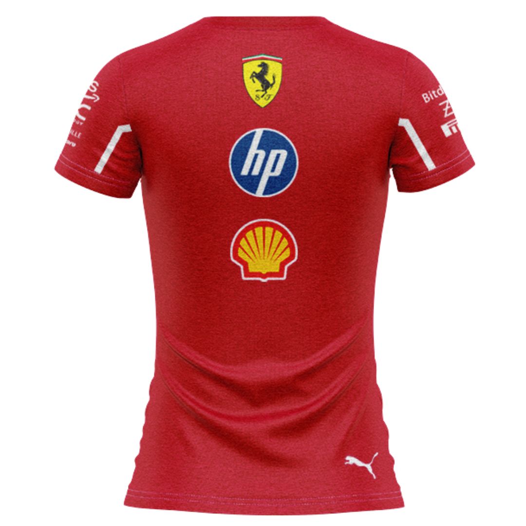 Scuderia Ferrari 2025 Women's Team Shirt