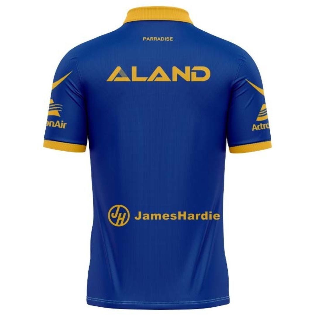 Parramatta Eels 2026 Navy Blue Training Polo Shirt