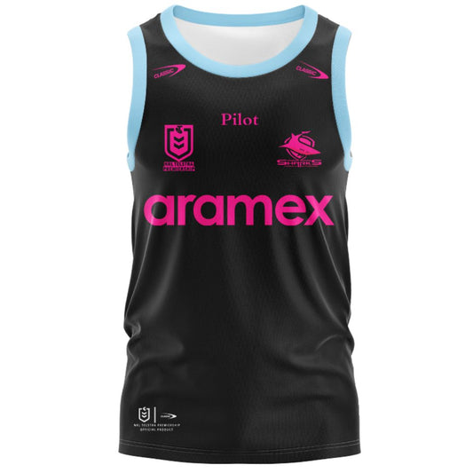 Cronulla Sutherland Sharks 2026 Women In League Singlet