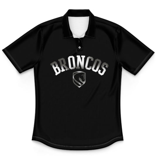 Broncos Kids Black Polo Shirt