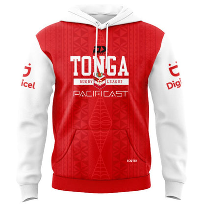 Mate Ma'a Tonga Red Training Hoodie