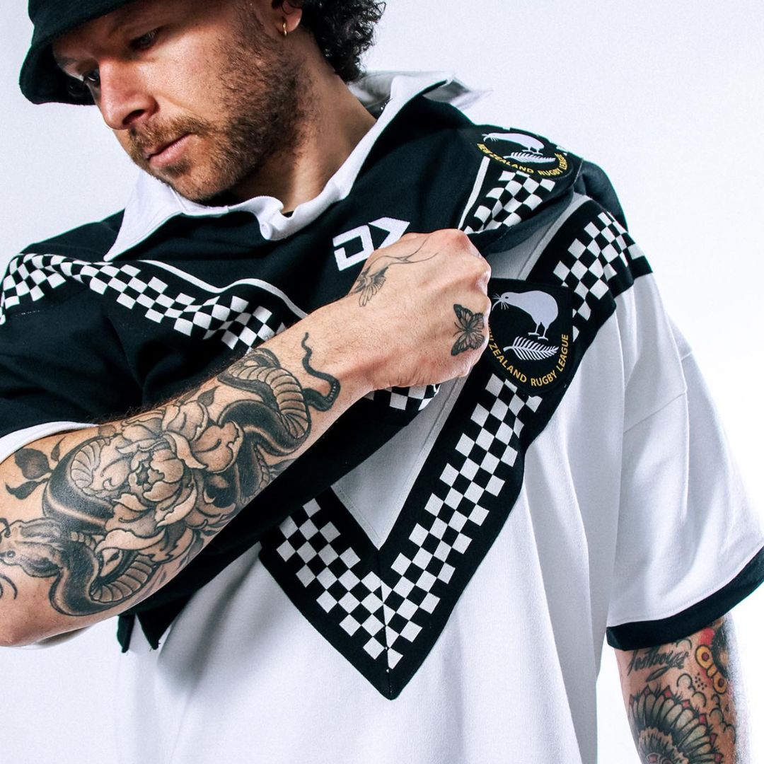New Zealand Kiwis 2024 Throwback White Jersey