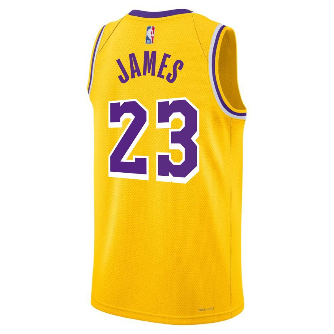 Los Angeles Lakers 2024/25 LeBron James #23 Home Jersey