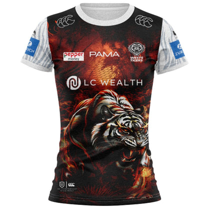 Wests Tigers 2026 Women's Captains Run Shirt