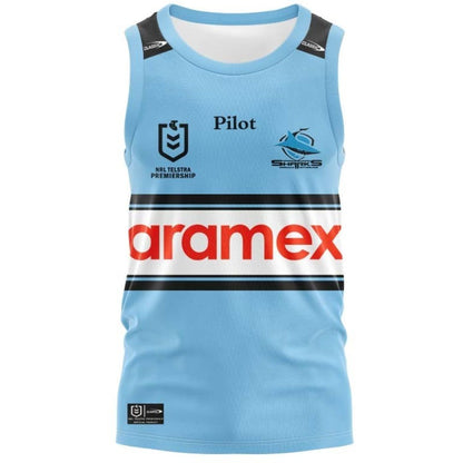 Cronulla Sutherland Sharks 2026 Home Singlet (Copy)