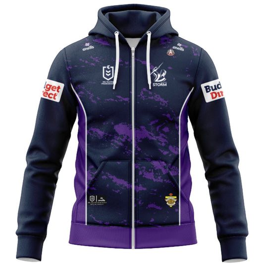Melbourne Storm 2026 ANZAC Hoodie with Zipper