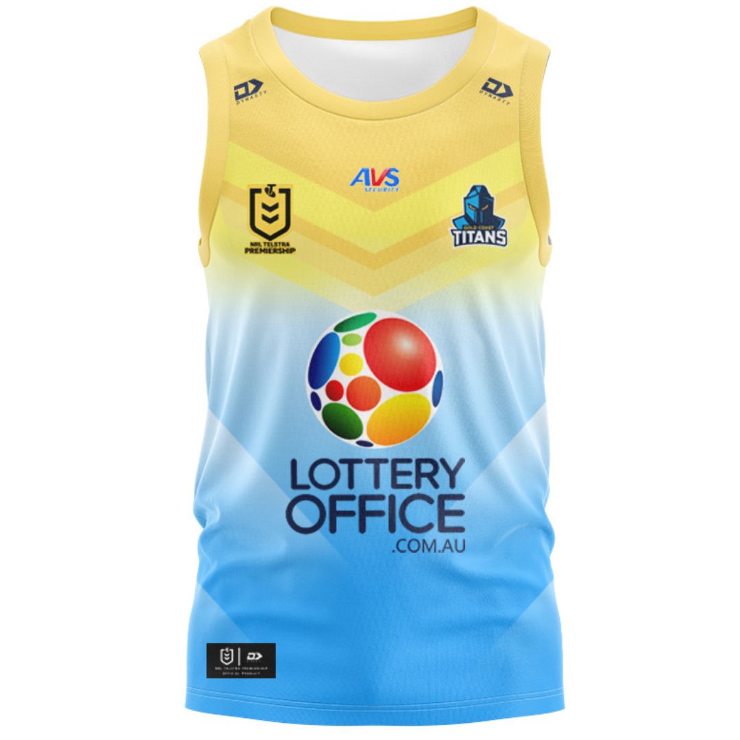 Gold Coast Titans 2026 Away Singlet