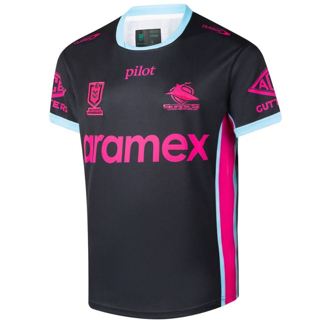 Cronulla Sutherland Sharks 2026 Women In League Jersey