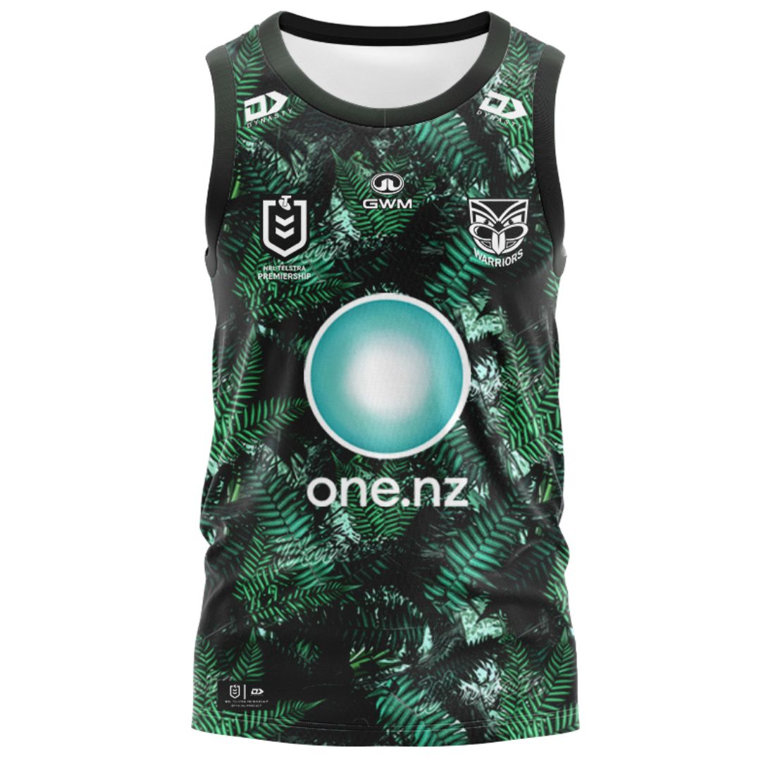 New Zealand Warriors 2026 Te Taiao Singlet