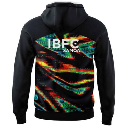 Toa Samoa Captains Run Hoodie with Zipper