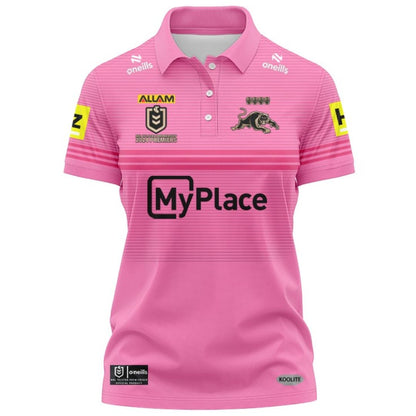 Penrith Panthers Premiers Women's 4 In a Row Polo Shirt