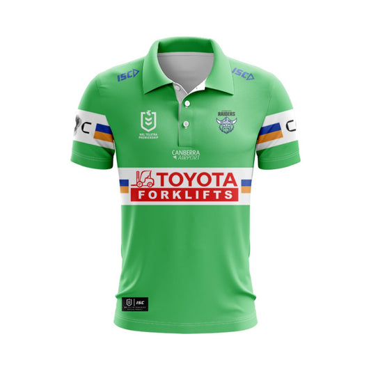Canberra Raiders 2025 Home Polo Shirt