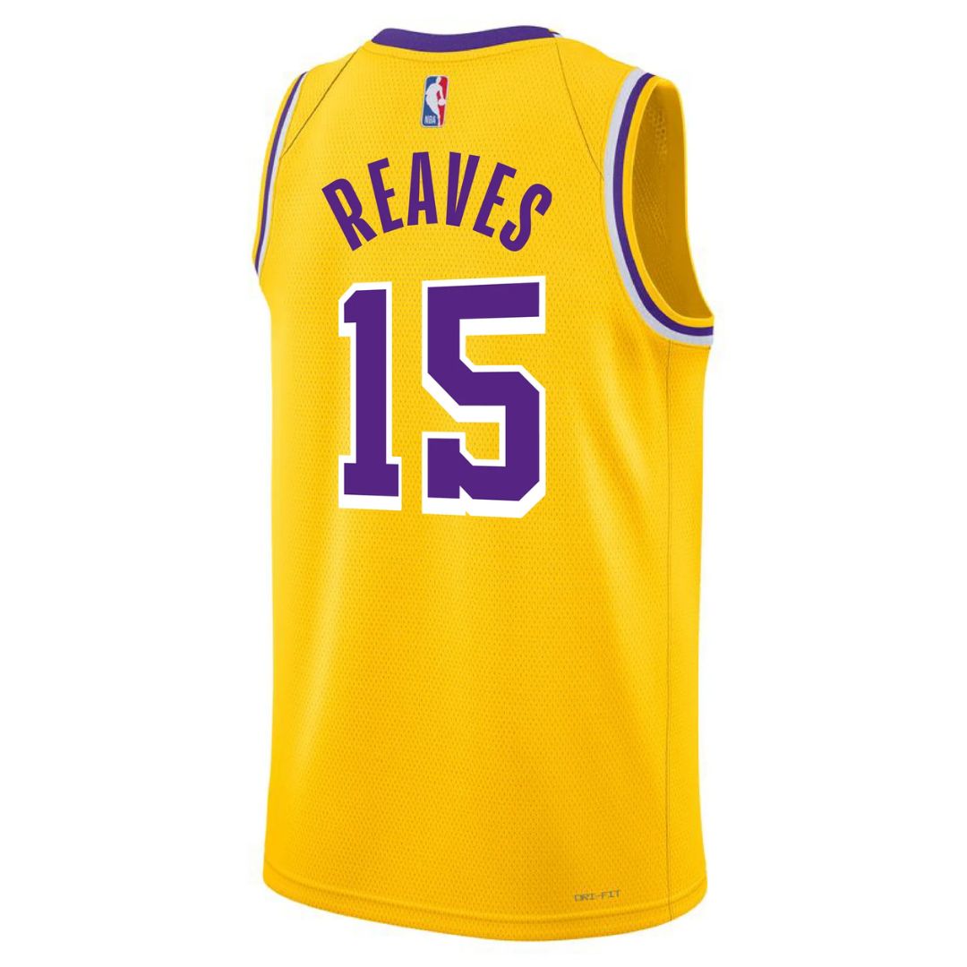 Los Angeles Lakers 2024/25 Austin Reaves # 15 Home Jersey