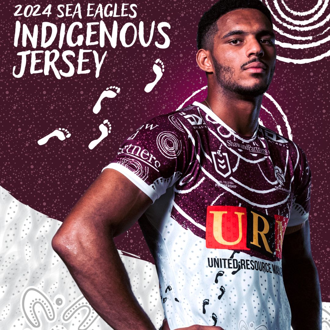 Manly Warringah Sea Eagles 2024 Indigenous Jersey