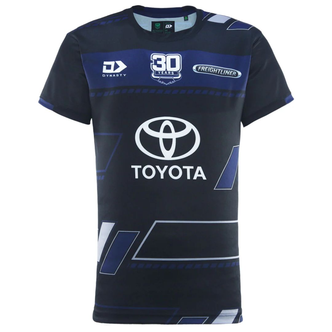 North Queensland Cowboys 2025 Black Training Shirt