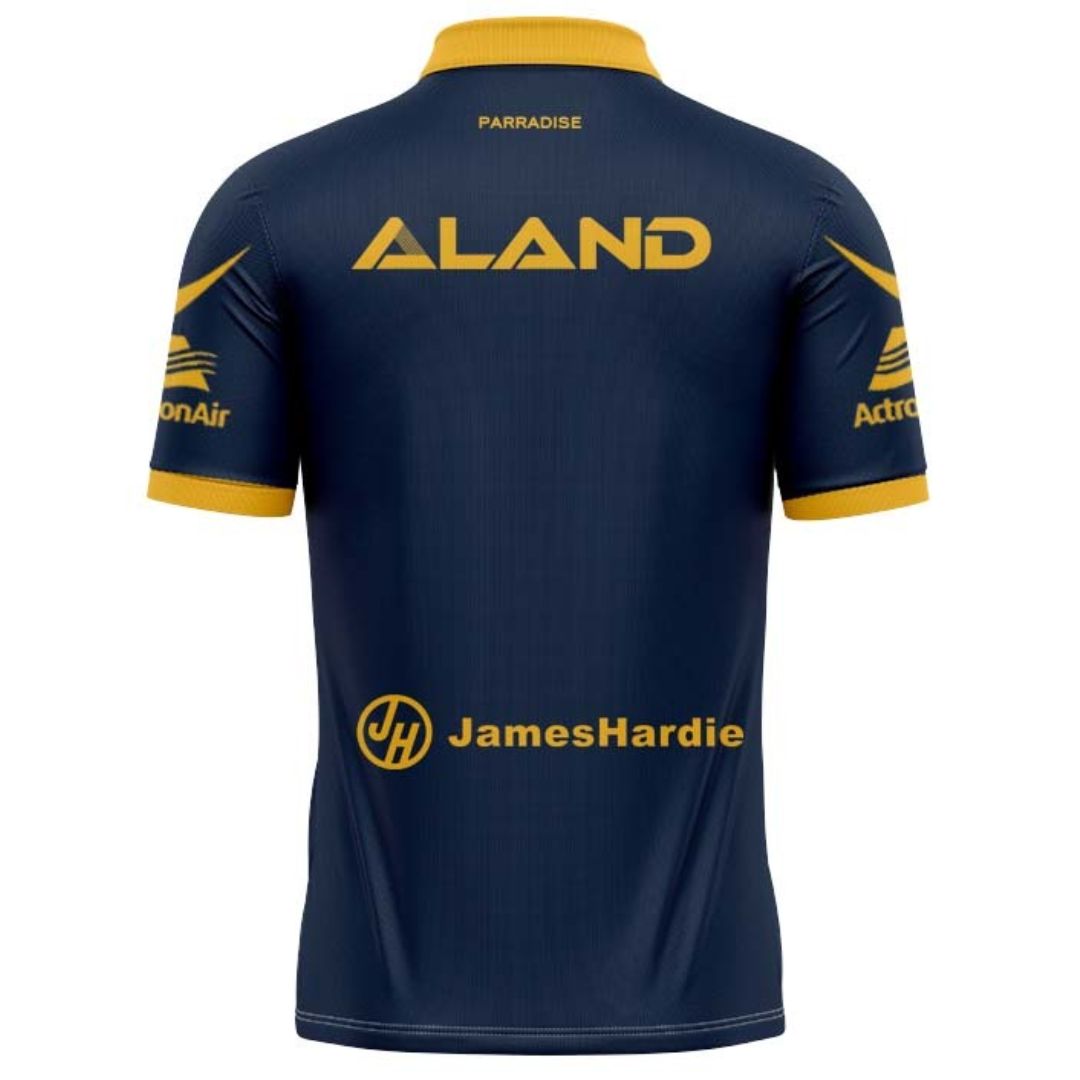 Parramatta Eels 2026 Navy Blue Training Polo Shirt