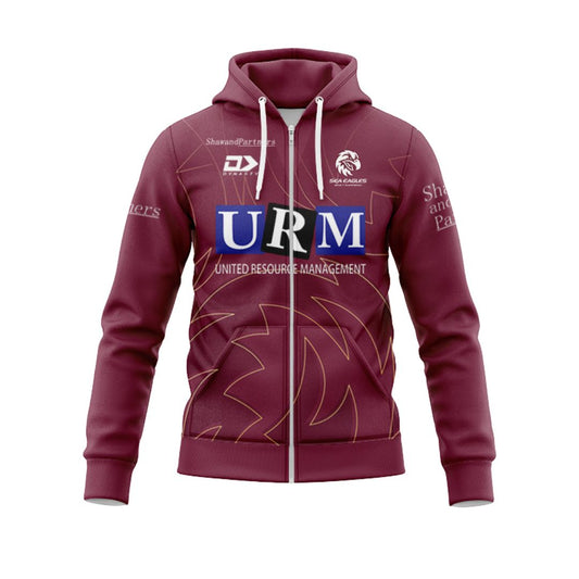 Manly Warringah Sea Eagles 2025 Training Hoodie with Zipper
