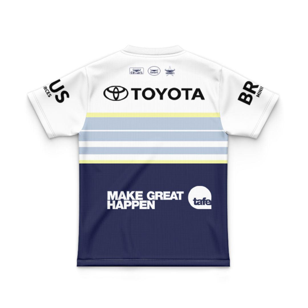 North Queensland Cowboys 2025 Kids Away Jersey