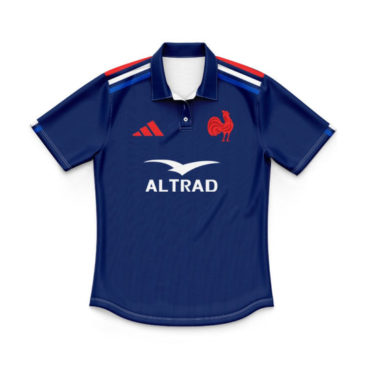 France Les Bleus Rugby 2026 Kids Polo Shirt