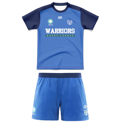 New Zealand Warriors 2026 Kids Coaches Jersey and Shorts Kit