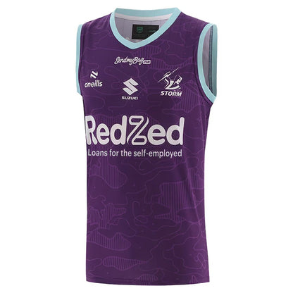 Melbourne Storm 2026 Purple Training Singlet