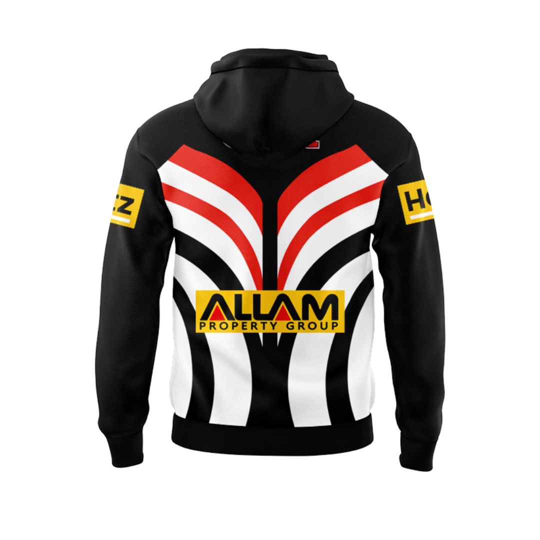 Penrith Panthers 2025 Warm Up Hoodie with Zipper