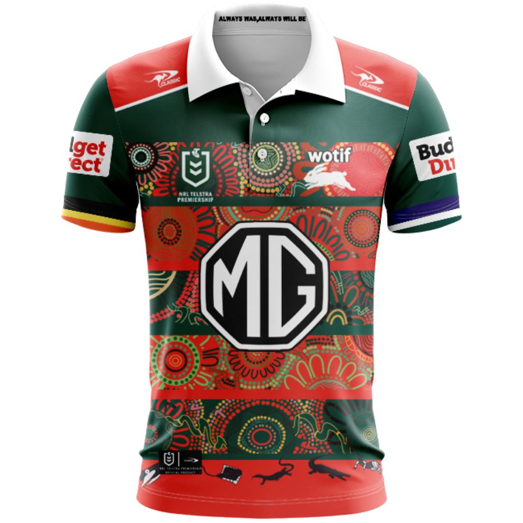 South Sydney Rabbitohs 2026 Indigenous Polo Shirt