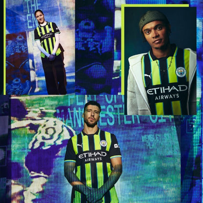 Manchester City 2024/25 Away Jersey Shirt Player's Edition