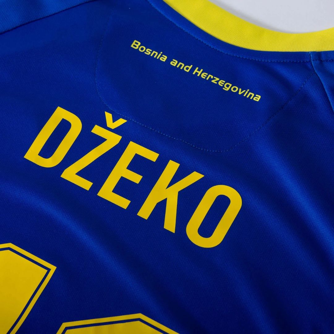Bosnia and Herzegovina Džeko #11 Football Home Jersey Shirt