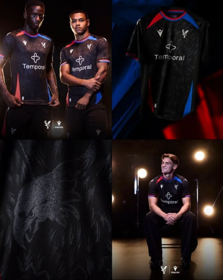 Crystal Palace 2026/27 Eagle Black Shirt