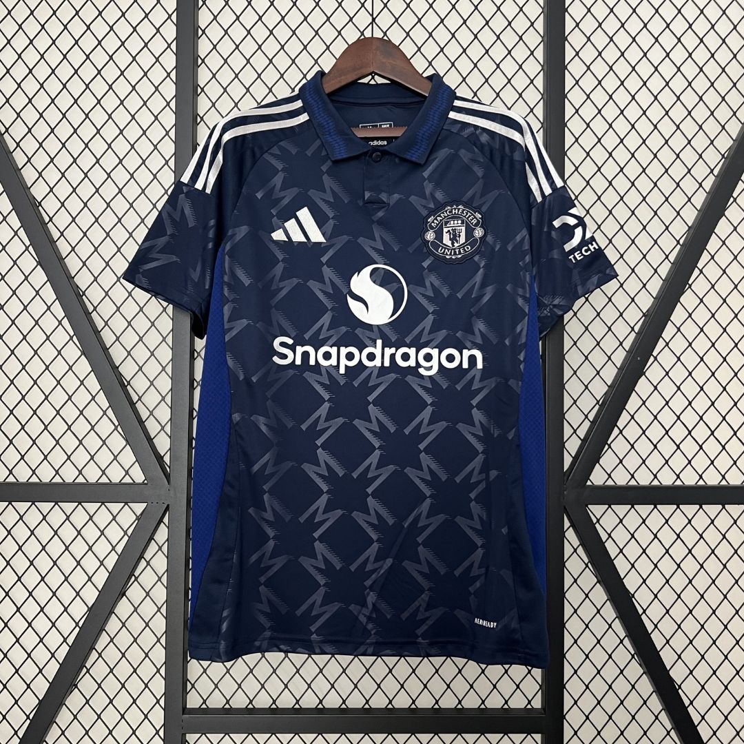 Manchester United 2024/25 Away Jersey Shirt (Add Your Own Name & Number)