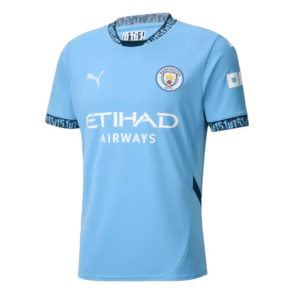 Manchester City 2024/25 De Bruyne # 17 Home Jersey Shirt