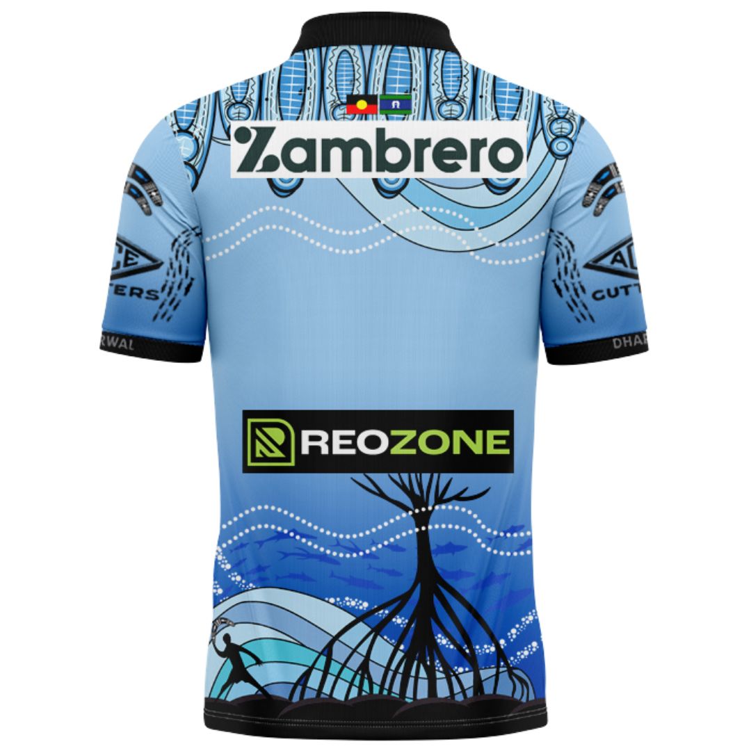 Cronulla Sutherland Sharks 2026 Indigenous Polo Shirt