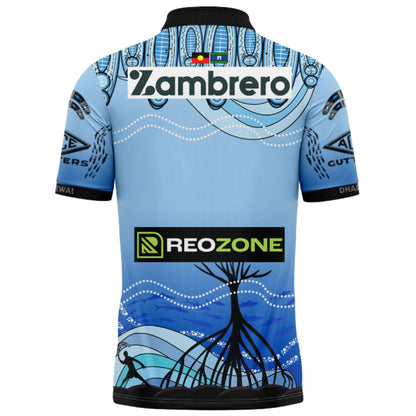 Cronulla Sutherland Sharks 2026 Indigenous Polo Shirt