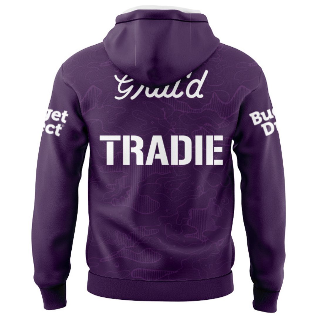 Melbourne Storm 2026 Purple Training Hoodie